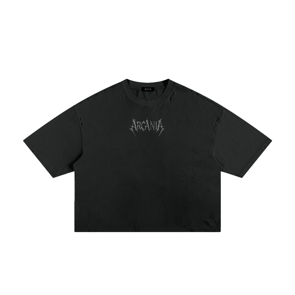 Arcania Men's Classic Frayed Boxy Tee